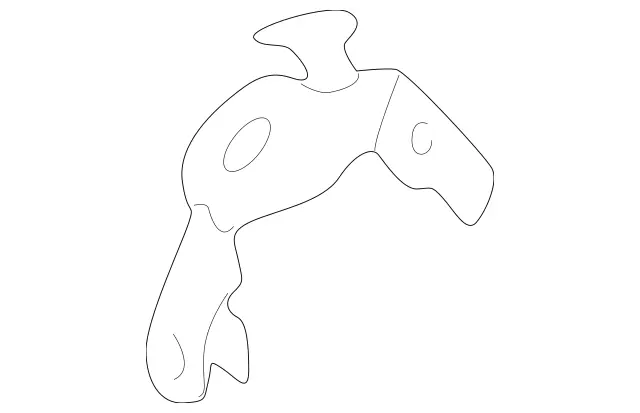 Engine Mount Support Bracket - Mercedes-Benz (111-223-14-41)