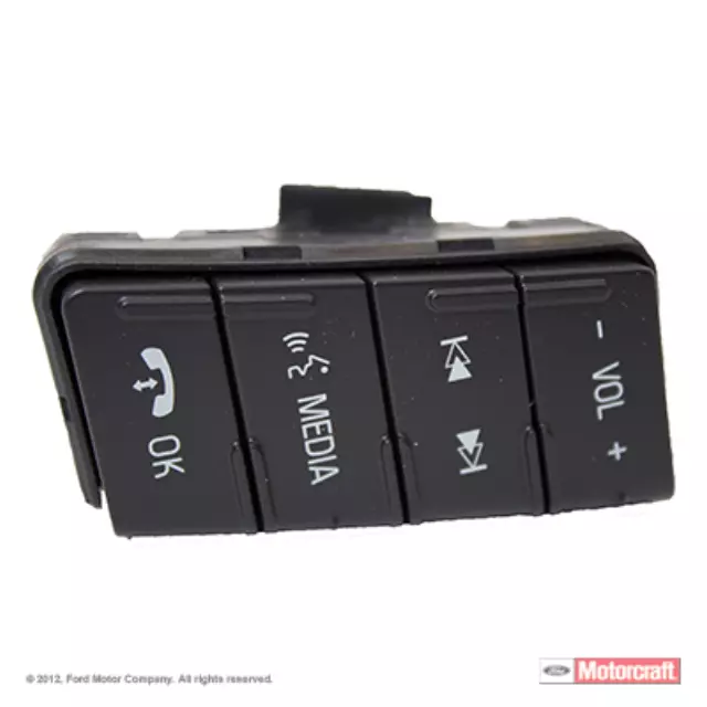 8A8Z9C888CA - Steering: Radio Switch for Ford: F-150, Flex, Fusion, Taurus | Mercury: Milan Image