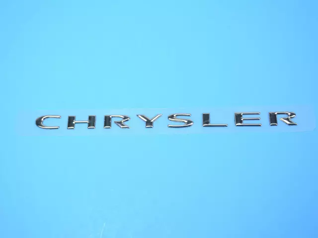5303590AA - Exterior Ornamentation: Chrysler Nameplate for Mopar Image
