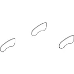 FT4Z10890A - Body: Cluster Lens for Ford: Edge Image