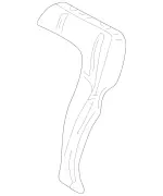 4639100816 - Driver Seat: Padding for Mercedes-Benz Image