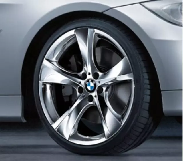 36110038348 - Wheels: Star Spoke 311 In Chrome-Complete Wheel Set W/ for BMW: 328i, 328i xDrive, 335d, 335i, 335i xDrive, 335is Image