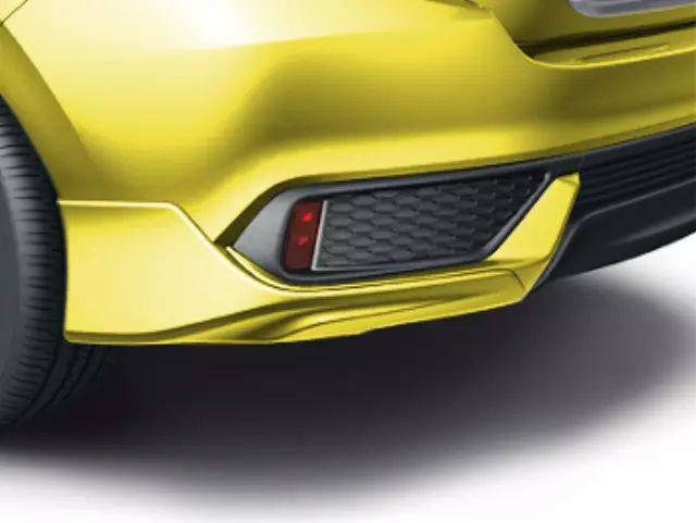 8F03TBG1Z1 - Exterior: Rear Underbody Spoiler - Tonic Yellow for Honda: Civic Image