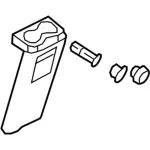 8L8Z78045E24AC - Body: Rear Panel for Ford: Escape | Mercury: Mariner Image