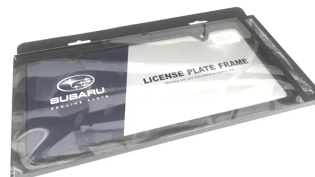 License Plate Frame - Carbon Fiber - Slim - Subaru (SOA342L142)