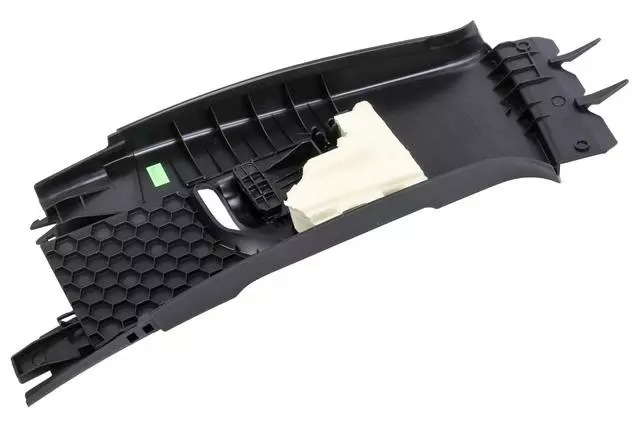 Jet Black Passenger Side Center Pillar Upper Trim Panel - GM (23170283)