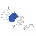 7C3Z7550C - Maintenance &amp; Lubrication: Clutch for Ford: F-250 Super Duty, F-350 Super Duty, F-450 Super Duty, F-550 Super Duty Image