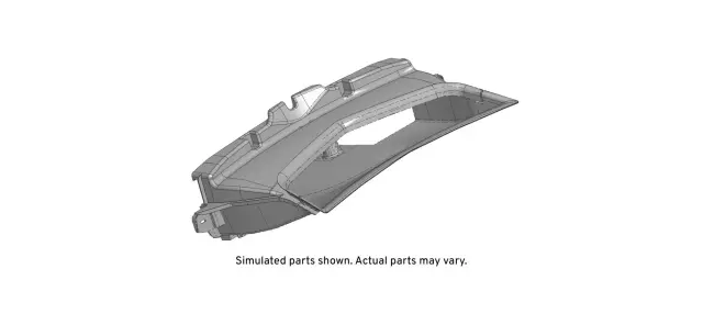 84872137 - : Radiator Air Upper Baffle Extension for Chevrolet: Corvette Image