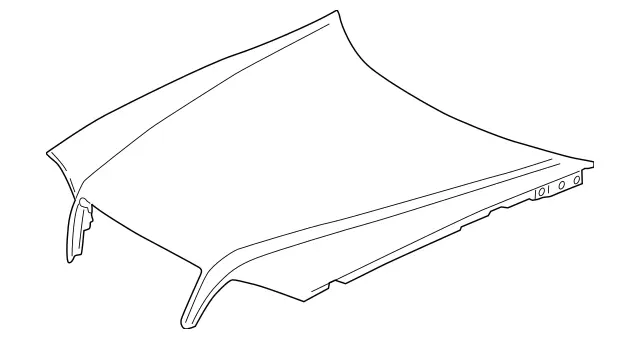 202880015728 - Attachment Parts: Hood for Mercedes-Benz: C220, C230, C280, C43 AMG Image image