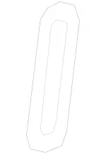 4637432100 - Rear-End Door: Seal, Hinge for Mercedes-Benz Image