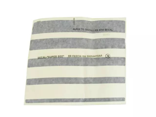 Decal, Right - Mopar (68004418AA)