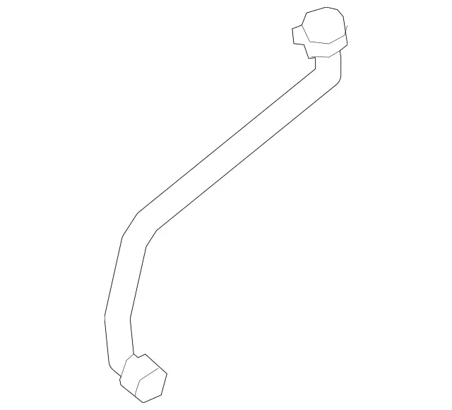 247501065864 - Radiator: Coolant Line for Mercedes-Benz: 220a, A220, A35 AMG, CLA250, GLA250, GLB250, GLB35 AMG Image image