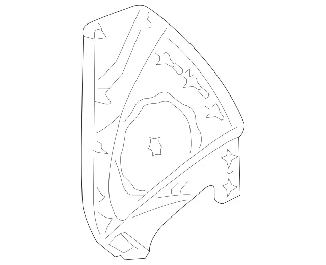 20972701887E94 - Body: Speaker Grille for Mercedes-Benz Image