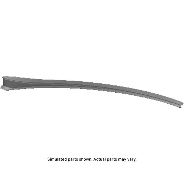 92212085 - : Pitch Black Passenger Side Windshield Molding for Chevrolet: Caprice | Pontiac: G8 Image