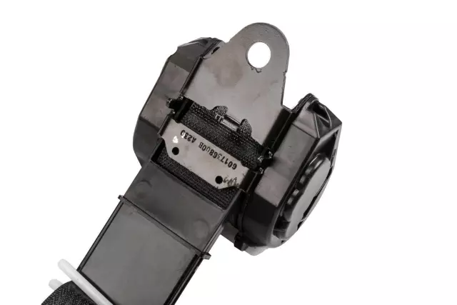 Black Rear Center Seat Belt with Retractor - GM (19211011)