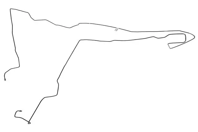 95235788 - : Number 1 Rear Driver Side Brake Intermediate Line for GM Image