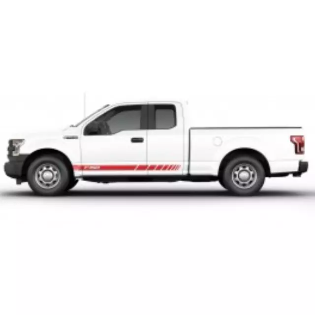 Speed Stripe Kit - Red And Black - Ford (VGL3Z-9920000-M)