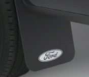 Splash Guards, Flat, Black - Ford (FL3Z-16A550-C)