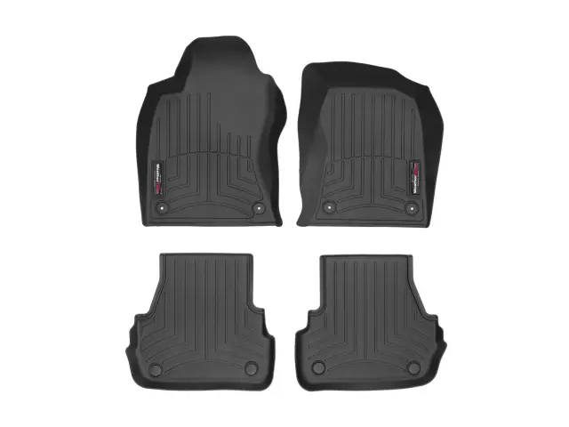44118314411822 - Accessories: Front &amp; Rear Black FloorLiner™ DigitalFit® for WeatherTech Image