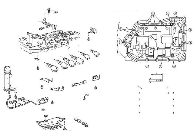 3541006050 - Automatic Transaxle: Automatic Transmission Valve Body for Toyota Image