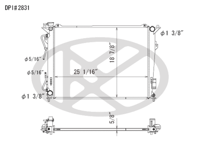 A2831 - : Koyorad Radiator for Koyo Image