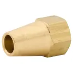 BLF111B - : Female Long Nut, Br, 3/8 (5/8-18 SAE), Bag for AGS Image