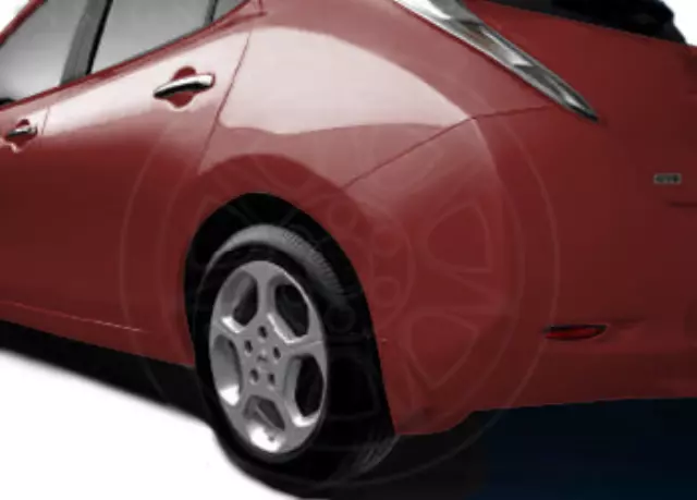 F38E03NA3A - Body: Splash Guards for Nissan: LEAF Image