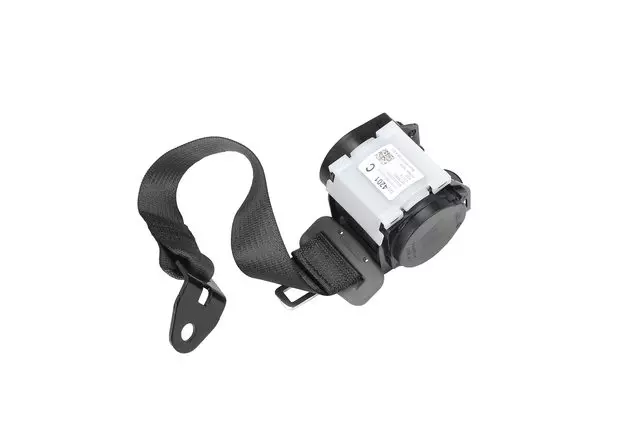 19332349 - : Dark Titanium Rear Center Seat Belt with Retractor for GM Image