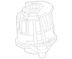 2222404517 - Engine: Motor Mount for Mercedes-Benz Image