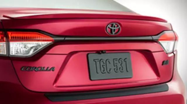 PT9480220102 - : 2020-2021 Toyota Corolla - Exterior Emblem Blackout Overlay, Se for Toyota: Corolla Image
