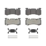 OEX2407A - : OEX Front Disc Brake Pad Set Premium Ceramic for WAGNER BRAKE Image