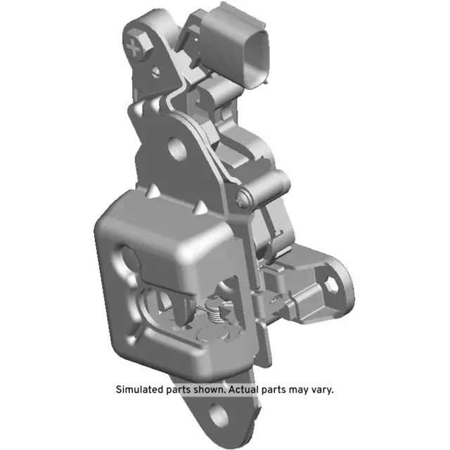 84903235 - : 2019-2022 GM - Passenger Side Tailgate Latch #23392727 for Chevrolet: Silverado 1500 | GMC: Sierra 1500, Sierra 1500 Limited Image
