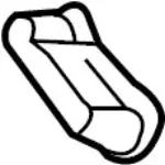 904551BA4C - Body: Lift Cylinder Bracket for INFINITI: QX50 Image