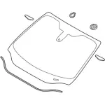 GM5Z5803100A - : Windshield for Ford: C-Max Image