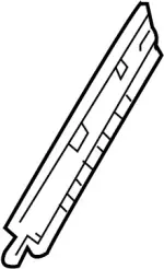 76231AL500 - Body: Windshield Pillar for Infiniti Image