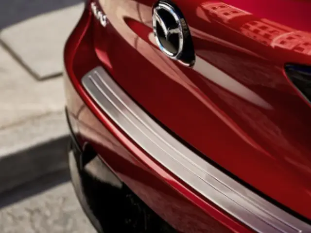 BCKNV4080A - Exterior: Rear Bumper Guard - 5-Door for Mazda Image