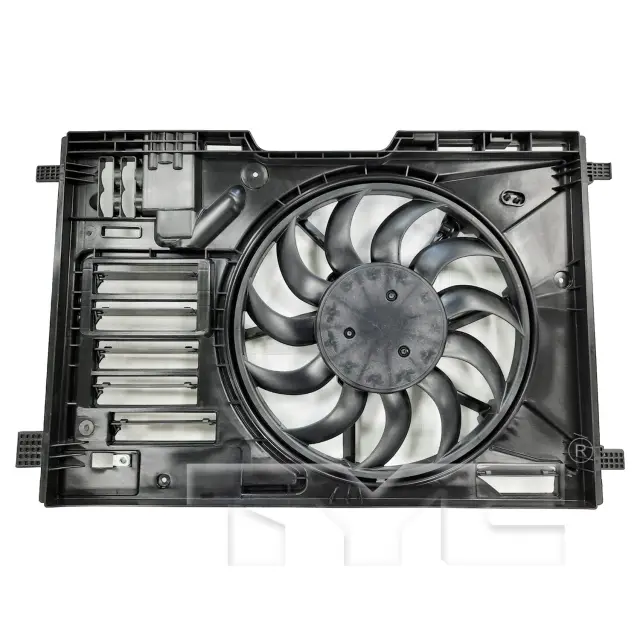 624810 - Cooling Systems: TYC Dual Radiator and Condenser Fan Assembly for TYC Image