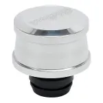 4213 - : Push-in Round Billet Aluminum Breather - Polished for Edelbrock Image