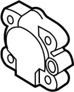 49116AL500 - Steering: Rear Cover for Infiniti Image