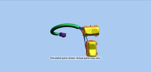 25810338 - Body: Lumbar Switch for Chevrolet: Colorado | GMC: Canyon | Hummer: H3, H3T Image