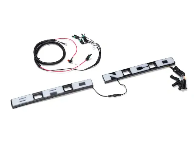 VN2DZ8A224B - Exterior: Illuminated Grille Letters For Vehicles for Ford: Bronco Image