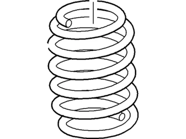 8T4Z5310E - Suspension: Coil Spring for Ford: Edge Image