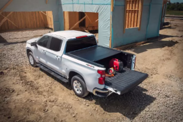 19419266 - : Standard Bed Embark Power Max Retractable Tonneau Cover by Advantage(TM) - Associated Accessories for Chevrolet: Silverado 2500 HD, Silverado 3500 HD | GMC: Sierra 2500 HD, Sierra 3500 HD Image