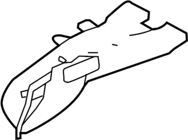 278324GA0A - Body: Rear Duct for INFINITI: Q60 Image