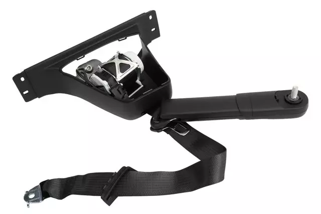 Ebony Passenger Seat Belt with Retractor and Pre-Tensioner - GM (19260178)