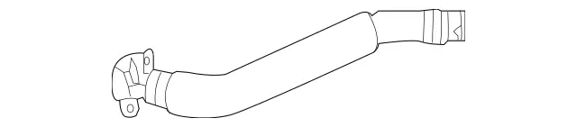 651010168264 - : Vent Hose for Mercedes-Benz Image