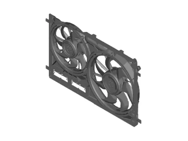 Motor And Fan Assembly Engine Coo - Ford (LK4Z-8C607-F)