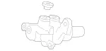1774305500 - Brake System: Master Brake Cylinder for Mercedes-Benz: 180A, 180b, 220a, A220, A35 AMG, CLA250, CLA35 AMG, CLA45 AMG, CLA45 AMG S, EQB 250+, EQB 300, EQB 350, GLA250, GLA35 AMG, GLA45 AMG, GLB250, GLB35 AMG Image