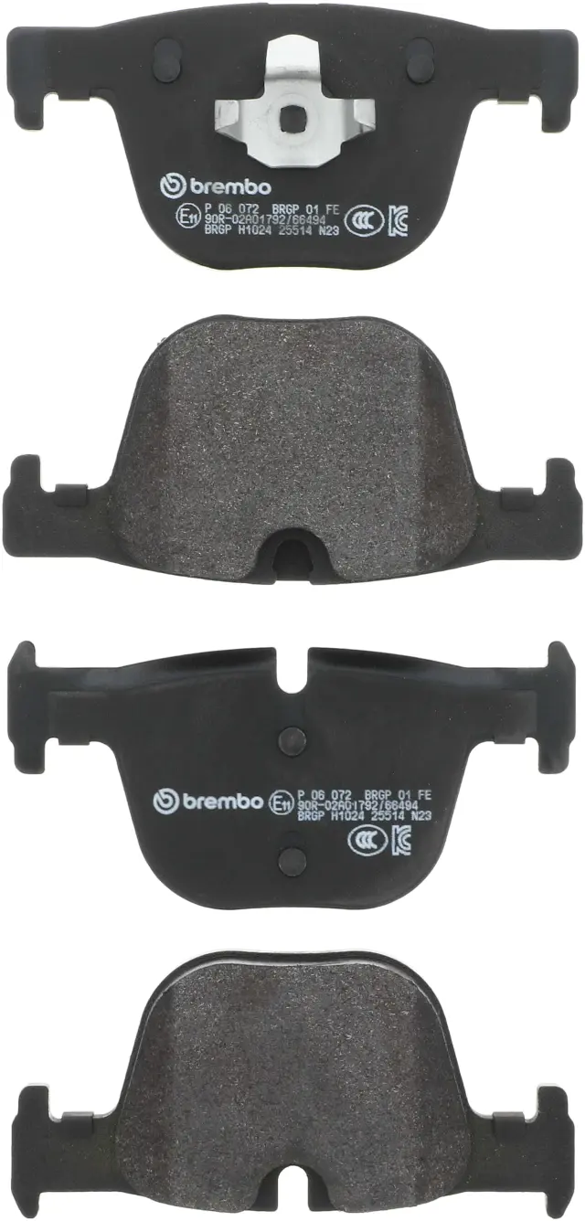 P06072 - Brake: Premium Low-Met OE Equivalent Pad for Brembo Image
