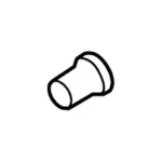 DA5Z3C377A - Suspension: Lower Control Arm Rear Bushing for Lincoln: MKS Image